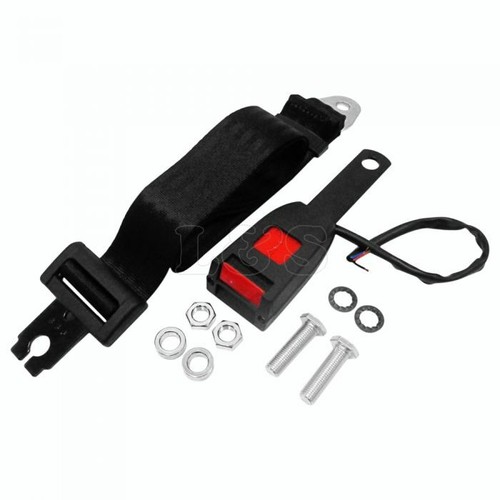 Lap seat belt with - seat,